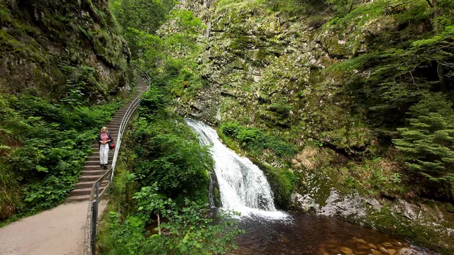 Wasserfälle Allerheiligen Haupteingang Parken