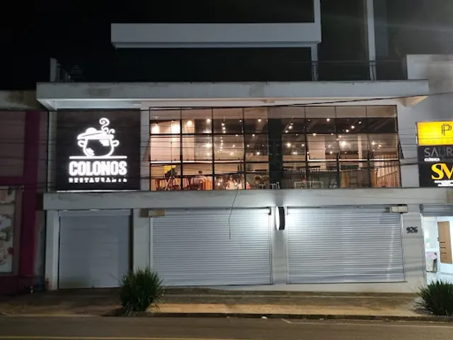 Restaurante colonos - churrasco no grill, buffet, eventos, espaço pet, garagem coberta.