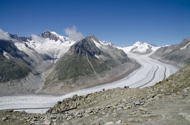 Aletch Glacier Hiking Path