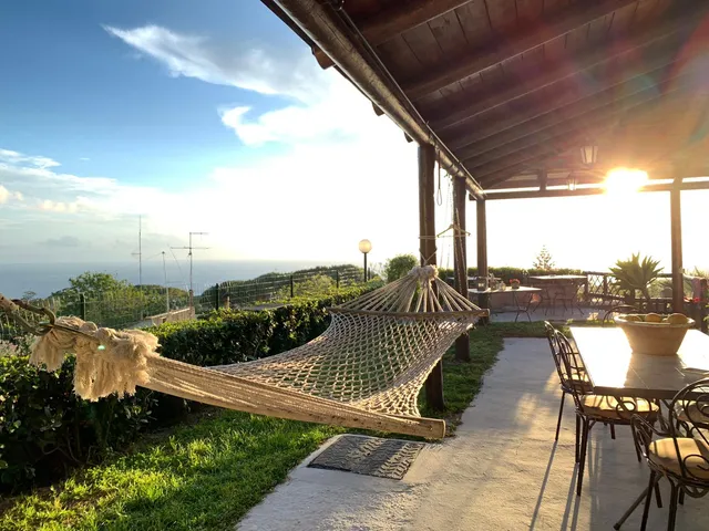 La Terrazzina sul tramonto