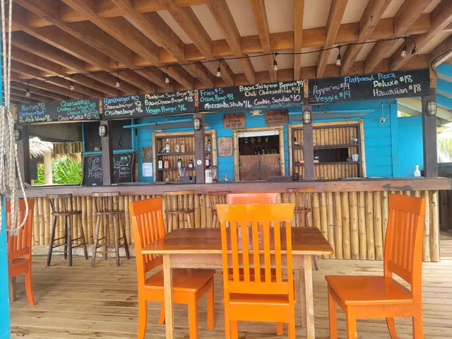 Mango’s Beachfront Bar Hopkins Sittee Point