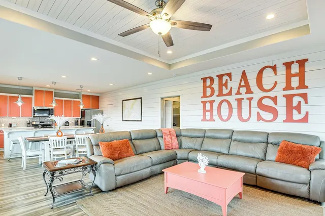 'the Beach House' Bolivar Peninsula Family Getaway