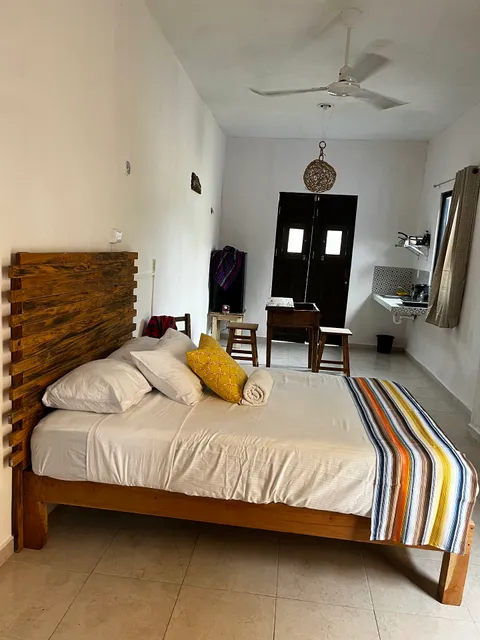 Yellow Colonial House