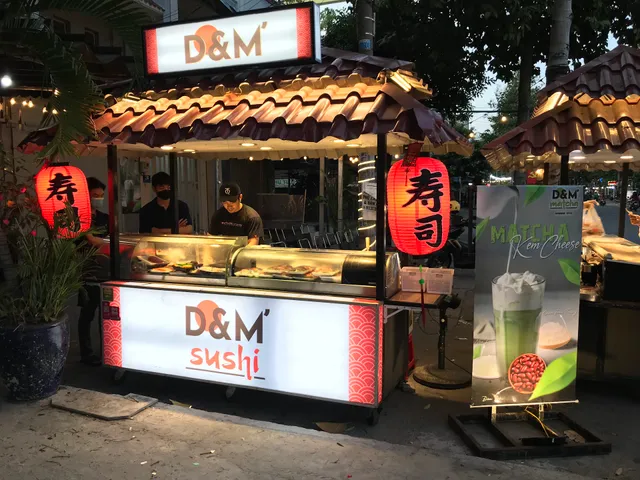 D&M’s Shushi + ASAHI Matcha