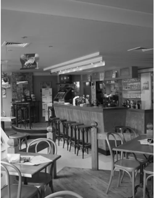 At George's café Sportwereld