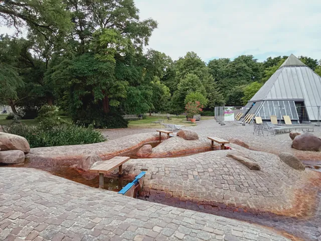 Wasserspielplatz im Britzer Garten
