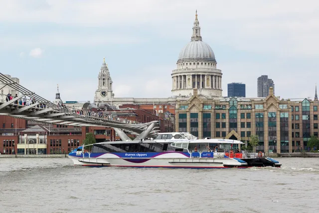 Uber Boat by Thames Clippers - Bankside Pier