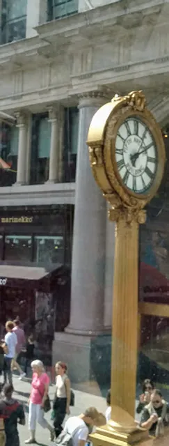 Tiffany Street Clock