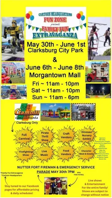 Cartoon Headquarters Inflatable Funzone