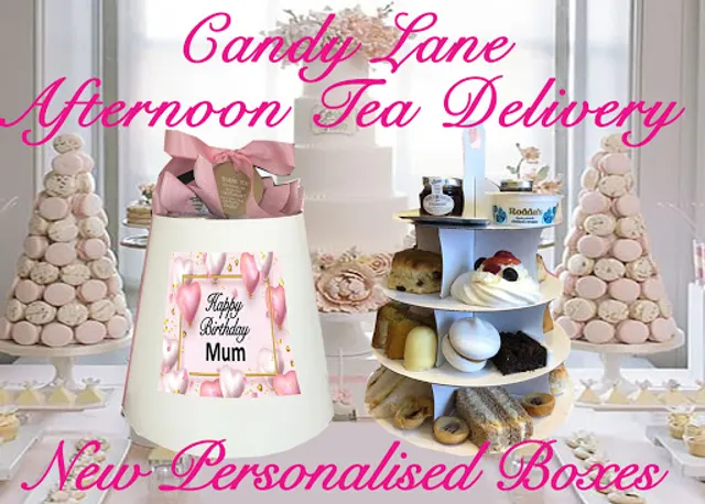 candy lane afternoon tea delivery