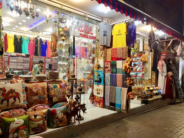 Textile wholesale market Bur Dubai
