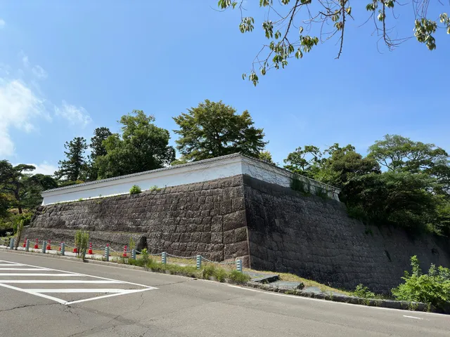 仙台城 大手門北側石垣