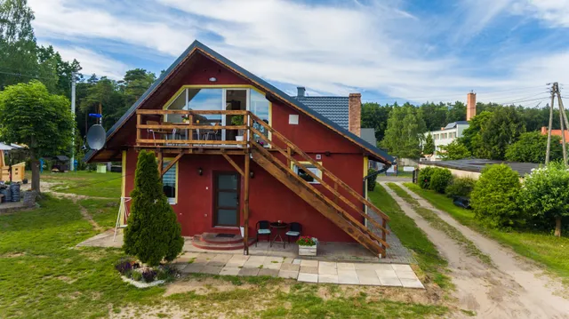 Jantar, dom blisko plaży z sauną.