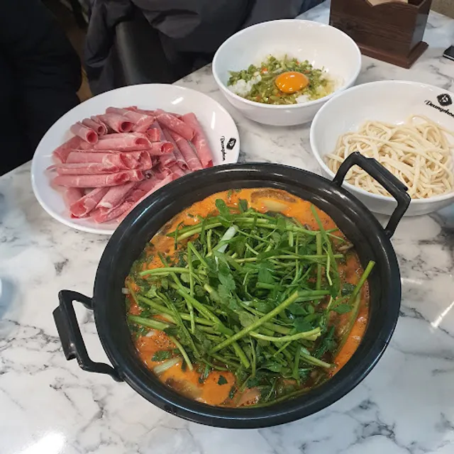 등촌샤브칼국수 왕십리점