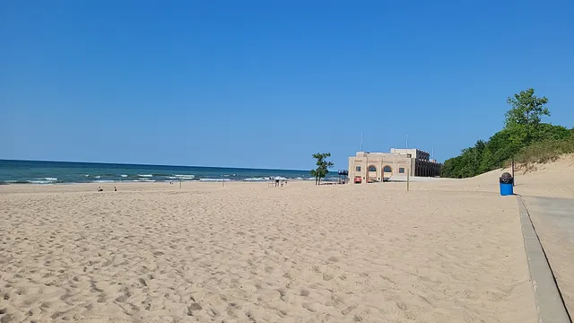 Indiana Dunes State Park Parking Lot