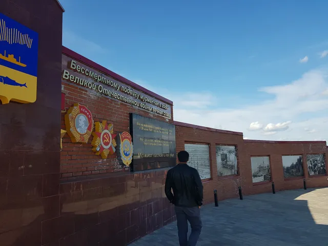 Monument military residents of Murmansk