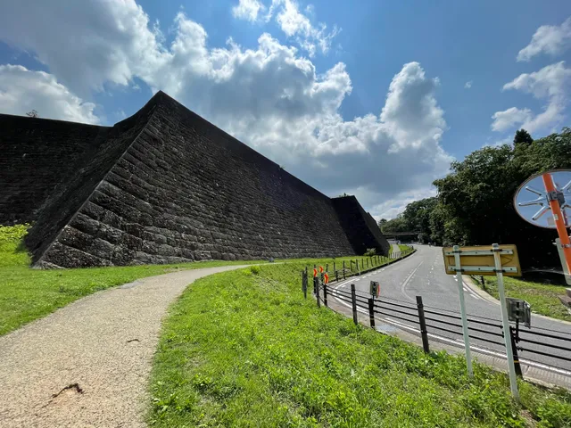 Sendai Castle Honmaru North Stone Wall