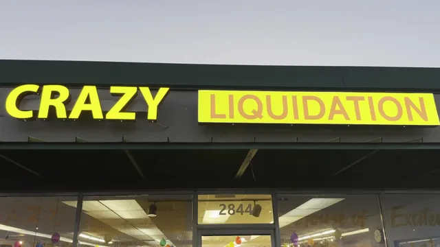 Crazy liquidation