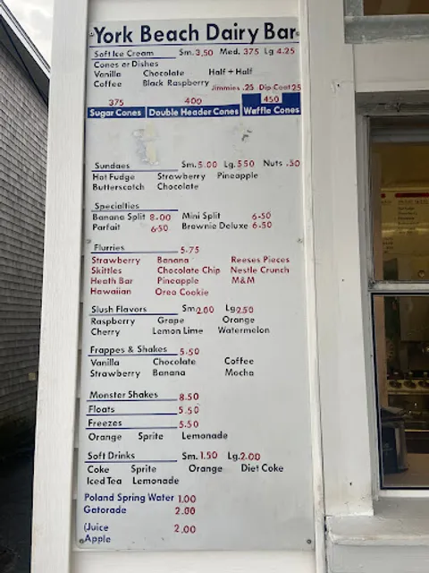 York Beach Dairy Bar