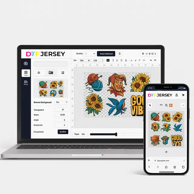 DTF Jersey | DTF Transfers | Custom Tshirt & Wholesale T-Shirts