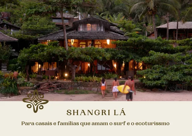 Shangri-lá Pousada na praia em Itacaré