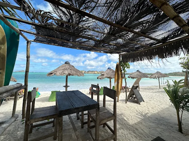 Warung coco and surf lesson