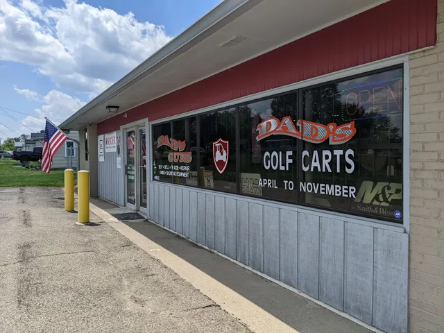 Dad's Guns and Golf Carts