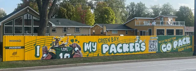 The Packers Fence