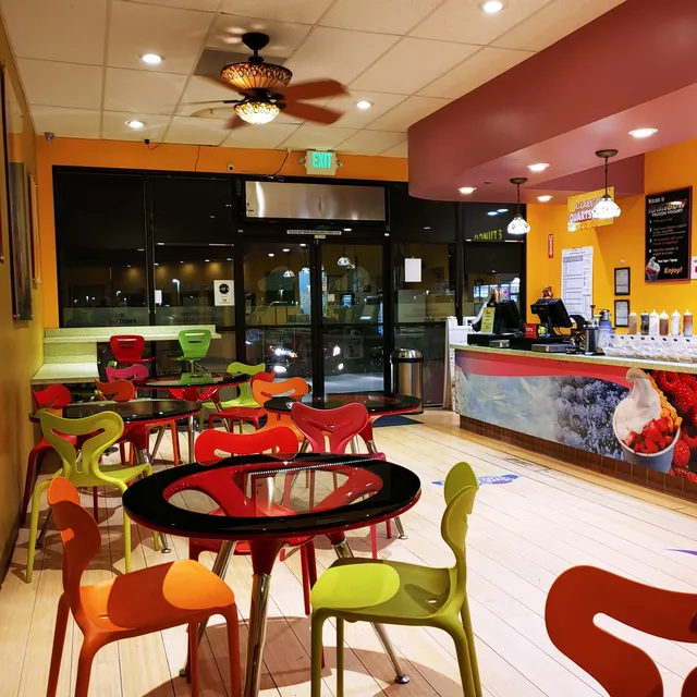 Rainbow Frozen Yogurt