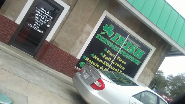 Irish service station