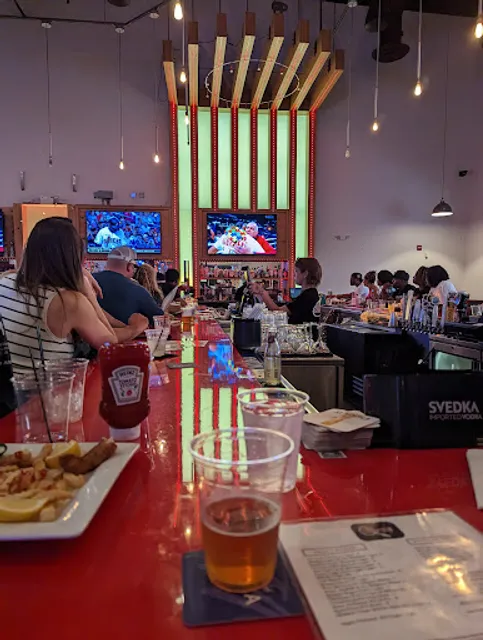 The Search Bar & Restaurant