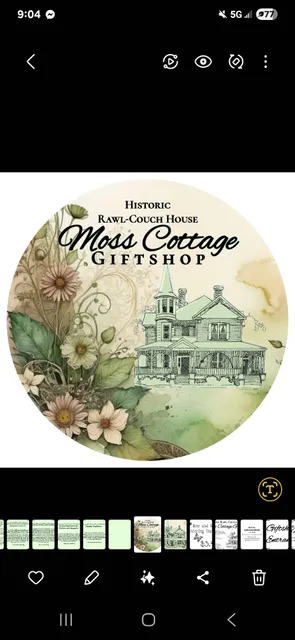 Historic Rawl-Couch House - Moss Cottage Giftshop