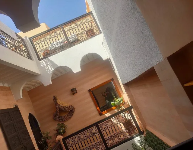 Riad Black Doors