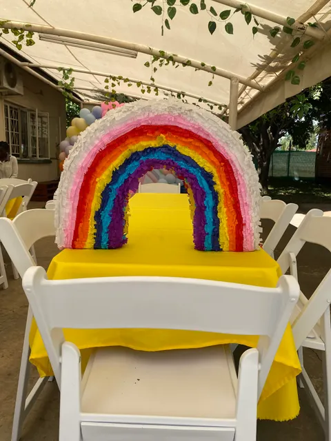 Rainbow Kids Party Playhouse