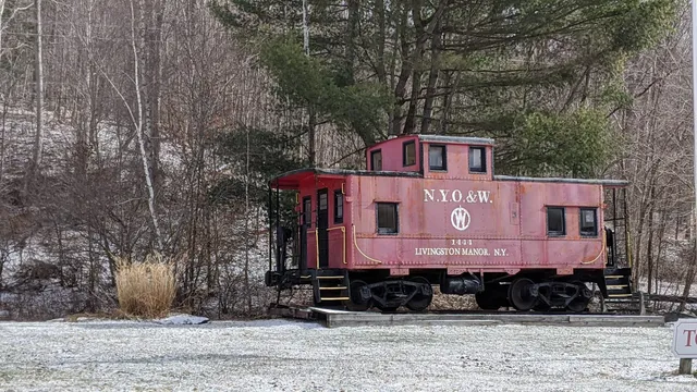N.Y. O&W Railroad Car