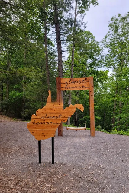 Almost Heaven Swing at Summersville Lake