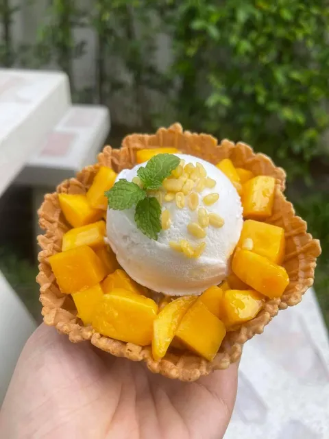Celin Mango Sticky Rice Ice Cream