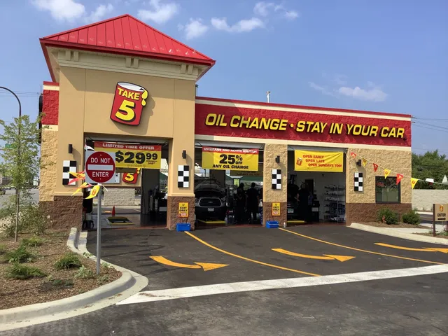 Take 5 Oil Change