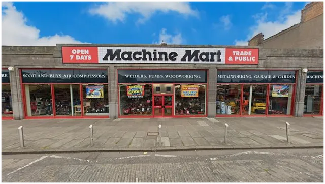 Machine Mart Edinburgh