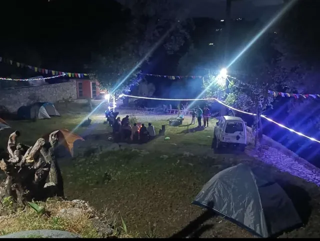 Himalayan rock valley camping Dalhousie {camping site Dalhousie} hp