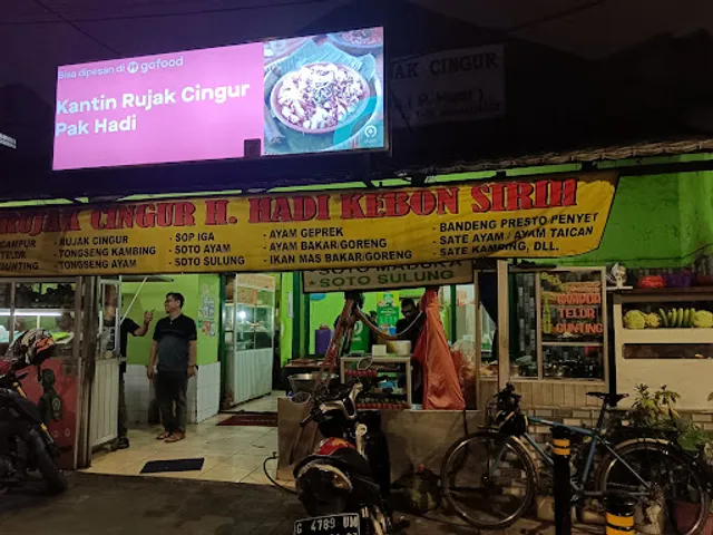 Kantin Rujak Cingur Pak Hadi
