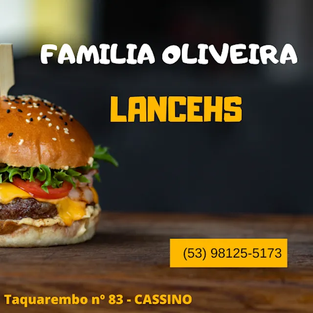 Lanches Família Oliveira