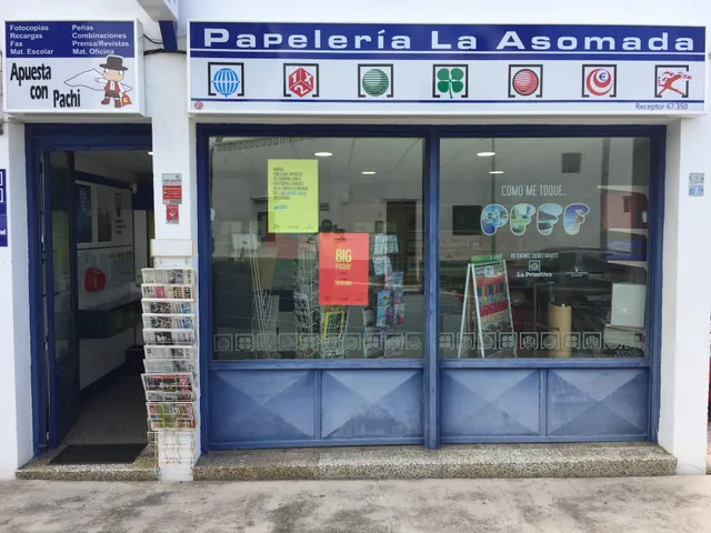 Papelería La Asomada - Loterías