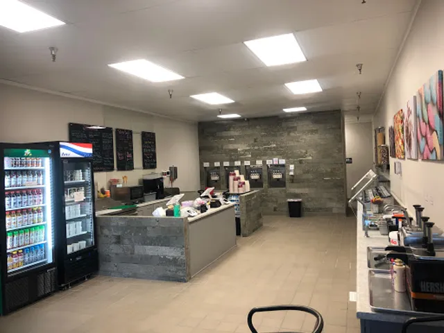 Toppings frozen yogurt and smoothie bar