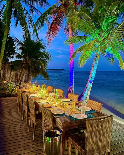 Romantic beach restaurant and bar