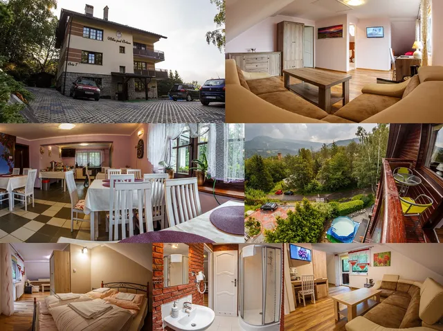 Willa "Pod Orłem" Pokoje Gościnne Jadalnia Sala Konferencyjna Organizacja Imprez pokoje z łazienkami