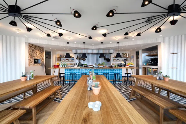 The Living Kitchen: Rooftop Restaurant and Bar by Zoku Amsterdam