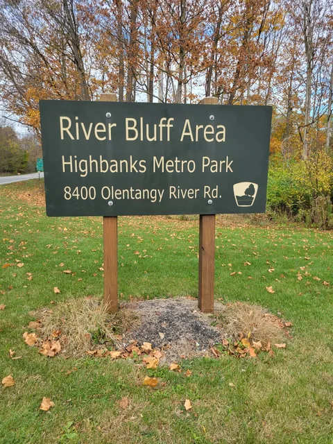 River Bluff Area, Highbanks Metro Park