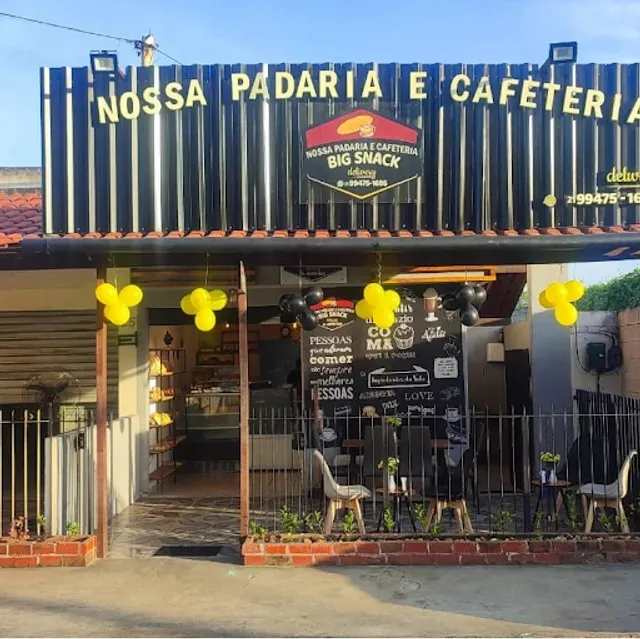 Nossa padaria e cafeteria Big snack