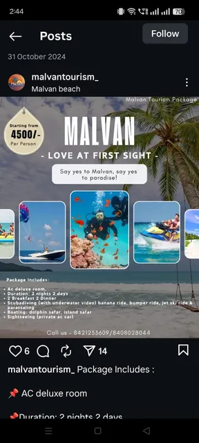 Malvan Tourism Package